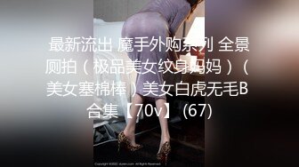 最新流出 魔手外购系列 全景厕拍（极品美女纹身妈妈）（美女塞棉棒）美女白虎无毛B 合集【70v】 (67)