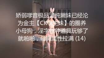 娇弱嗲音极品清纯嫩妹已经沦为金主【CK学生妹】的圈养小母狗，淫字各种道具玩够了就啪啪，母狗属性拉满 (14)