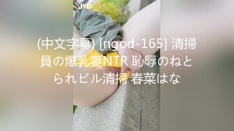 (中文字幕) [ngod-165] 清掃員の爆乳妻NTR 恥辱のねとられビル清掃 春菜はな