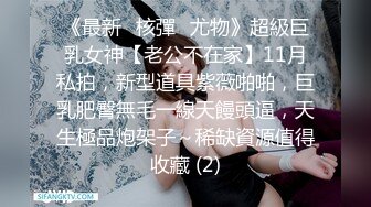 《最新☀核彈☀尤物》超級巨乳女神【老公不在家】11月私拍，新型道具紫薇啪啪，巨乳肥臀無毛一線天饅頭逼，天生極品炮架子～稀缺資源值得收藏 (2)