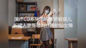 国产CD系列清纯美娇娘猫儿长裙人妻撕破肉丝撸射仙女棒