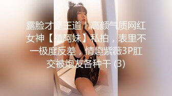 露脸才是王道！高颜气质网红女神【禧阿妹】私拍，表里不一极度反差，情趣紫薇3P肛交被炮友各种干 (3)