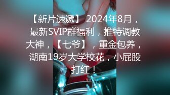 【新片速遞】 2024年8月，最新SVIP群福利，推特调教大神，【七爷】，重金包养，湖南19岁大学校花，小屁股打红！