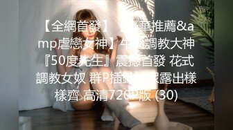 【全網首發】【豪華推薦&amp虐戀女神】牛逼調教大神『50度先生』震撼首發 花式調教女奴 群P插針飲尿露出樣樣齊 高清720P版 (30)